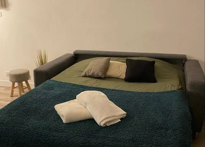 شقة Nice Chateauneuf, Studio Renove Avec Emplacement Central *